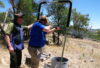 Firearms education and safety on a range