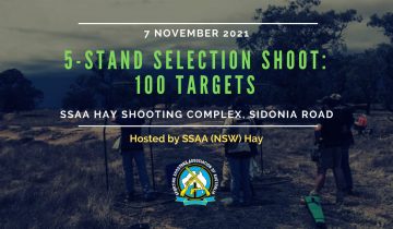 5 Stand Selection Shoot: 100 Targets