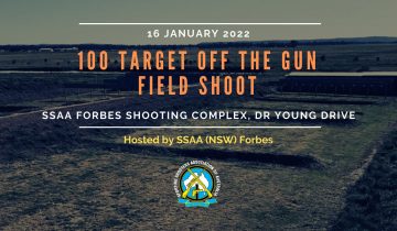 100 Target off the gun field shoot