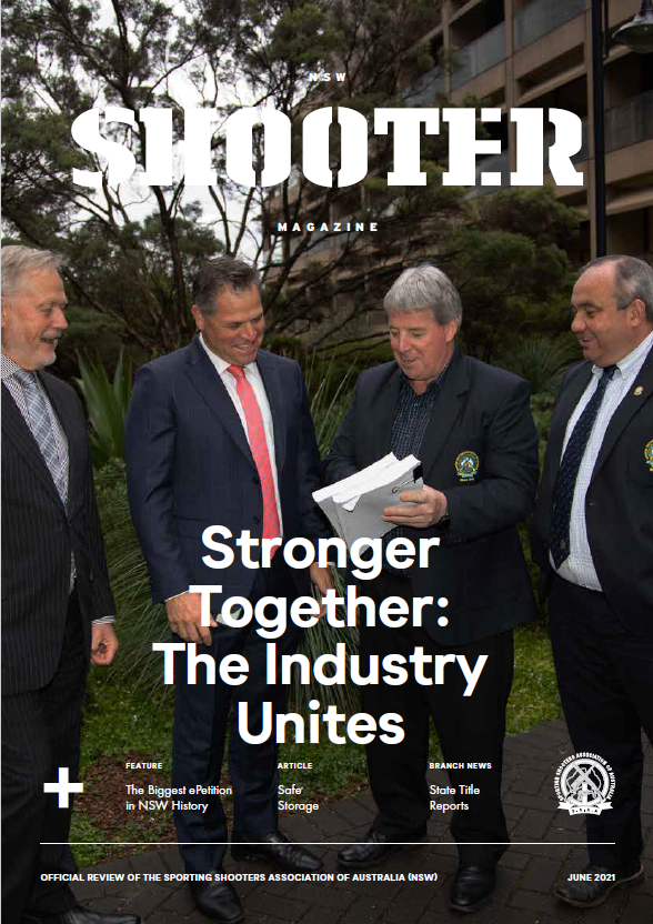 NSW Shooter Magazine Cover June 2021