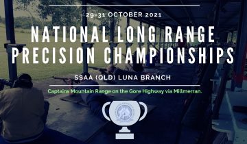 SSAA INC. NATIONAL LONG RANGE PRECISION CHAMPIONSHIPS