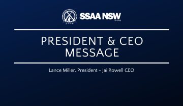 SSAA NSW President & CEO Message January