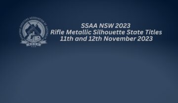 SSAA NSW 2023Rifle Metallic Silhouette State Titles 11th and 12th November 2023