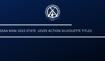 SSAA NSW 2023 State  Lever Action Silhouette Titles