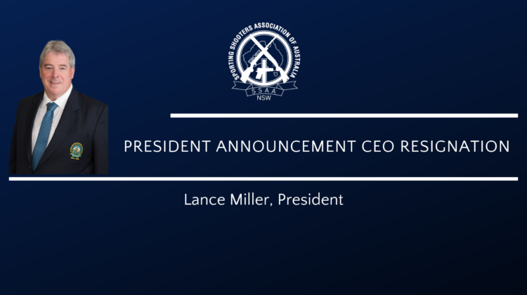 President Announcement – CEO Resignation