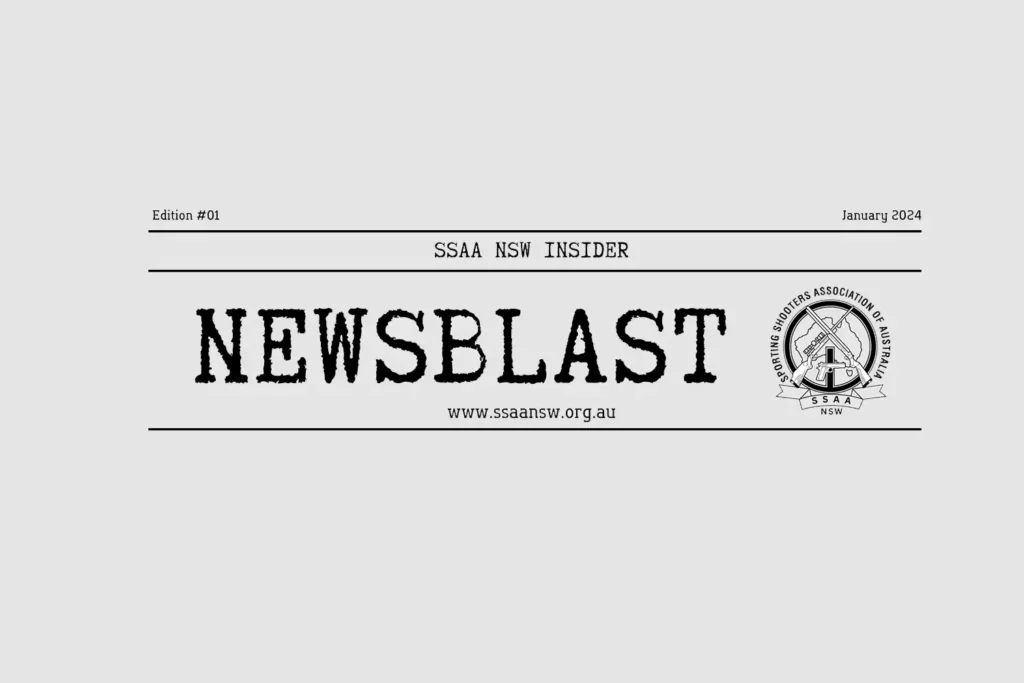 SSAA NSW Newsblast - January 2024