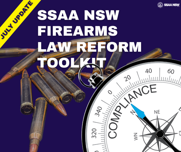 July Update - Understanding NSW's Major Firearms Law Reforms - SSAA NSW
