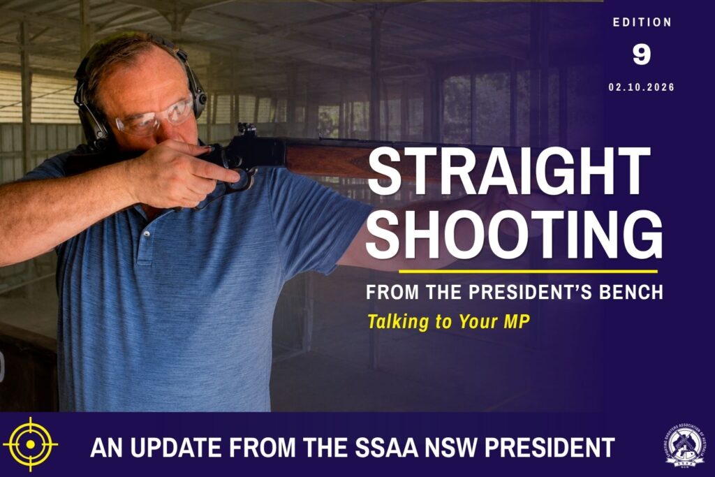Straight Shooting from the President's Bench- Talking to Your MP